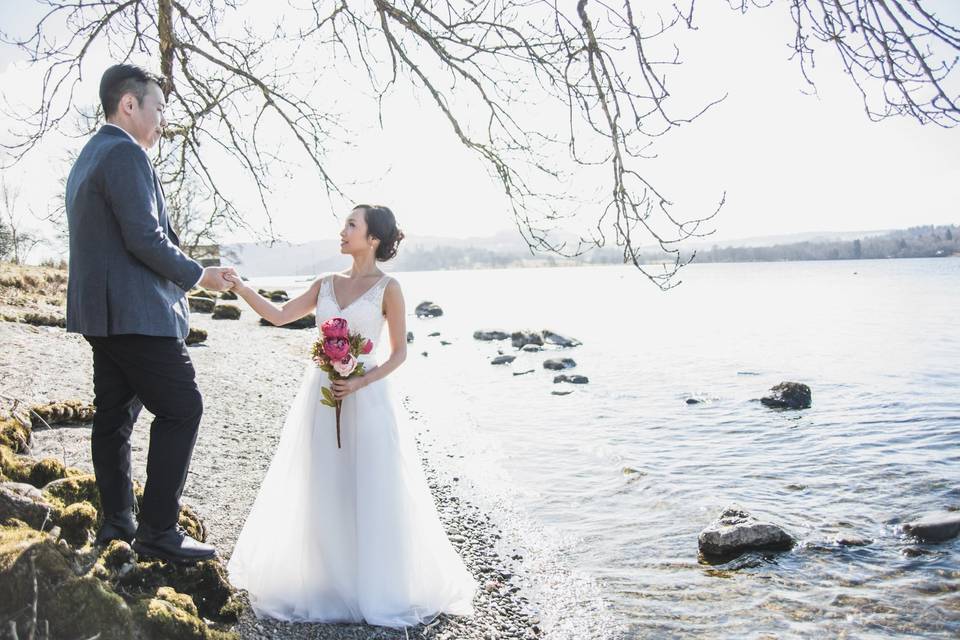 Pre-wedding in lake district