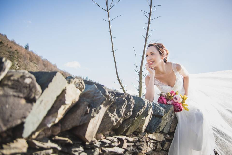 Pre-wedding in lake district