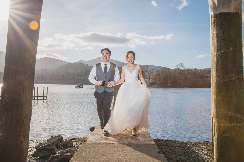 Pre-wedding in lake district