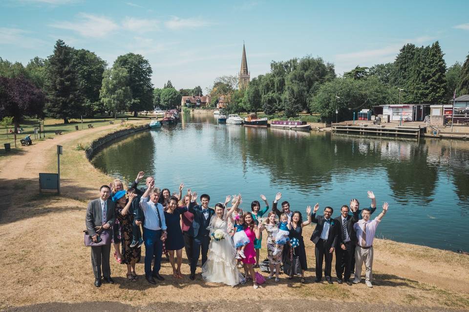 Wedding in Oxford, England