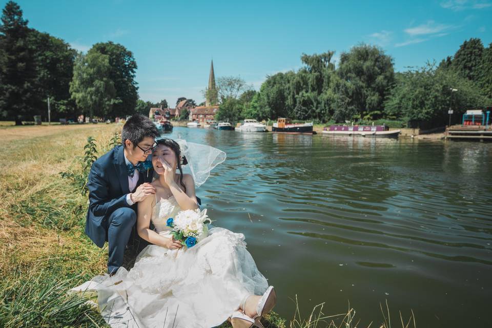 Wedding in Oxford, England