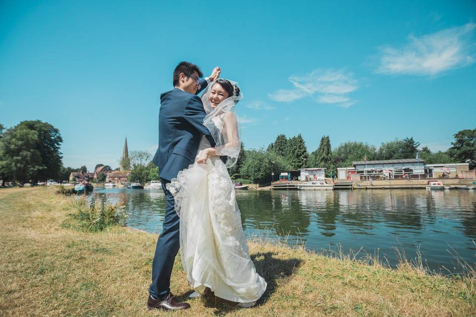 Wedding in Oxford, England