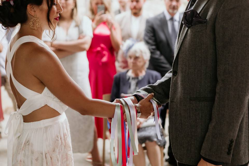 Hand Tying Ceremony