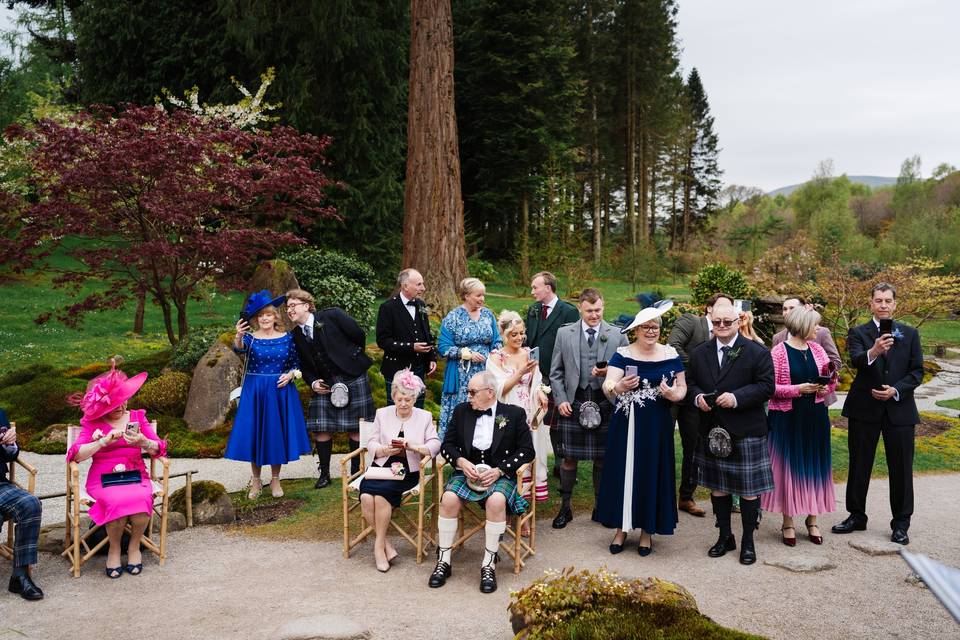 Outdoor ceremony