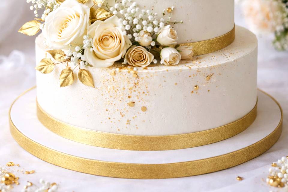 Wedding Anniversary Cake