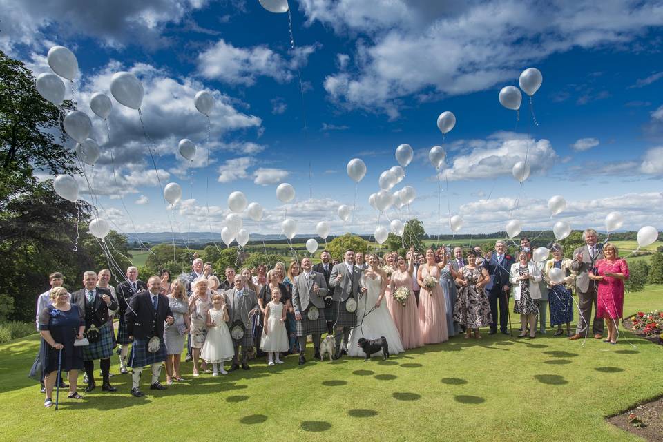 Murrayshall balloon release