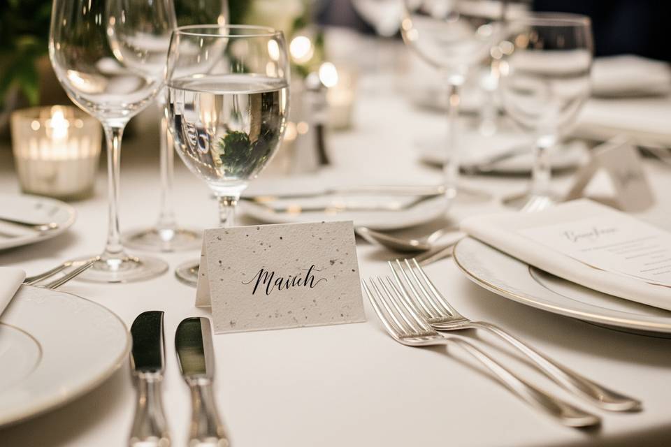 Seeded Place Cards