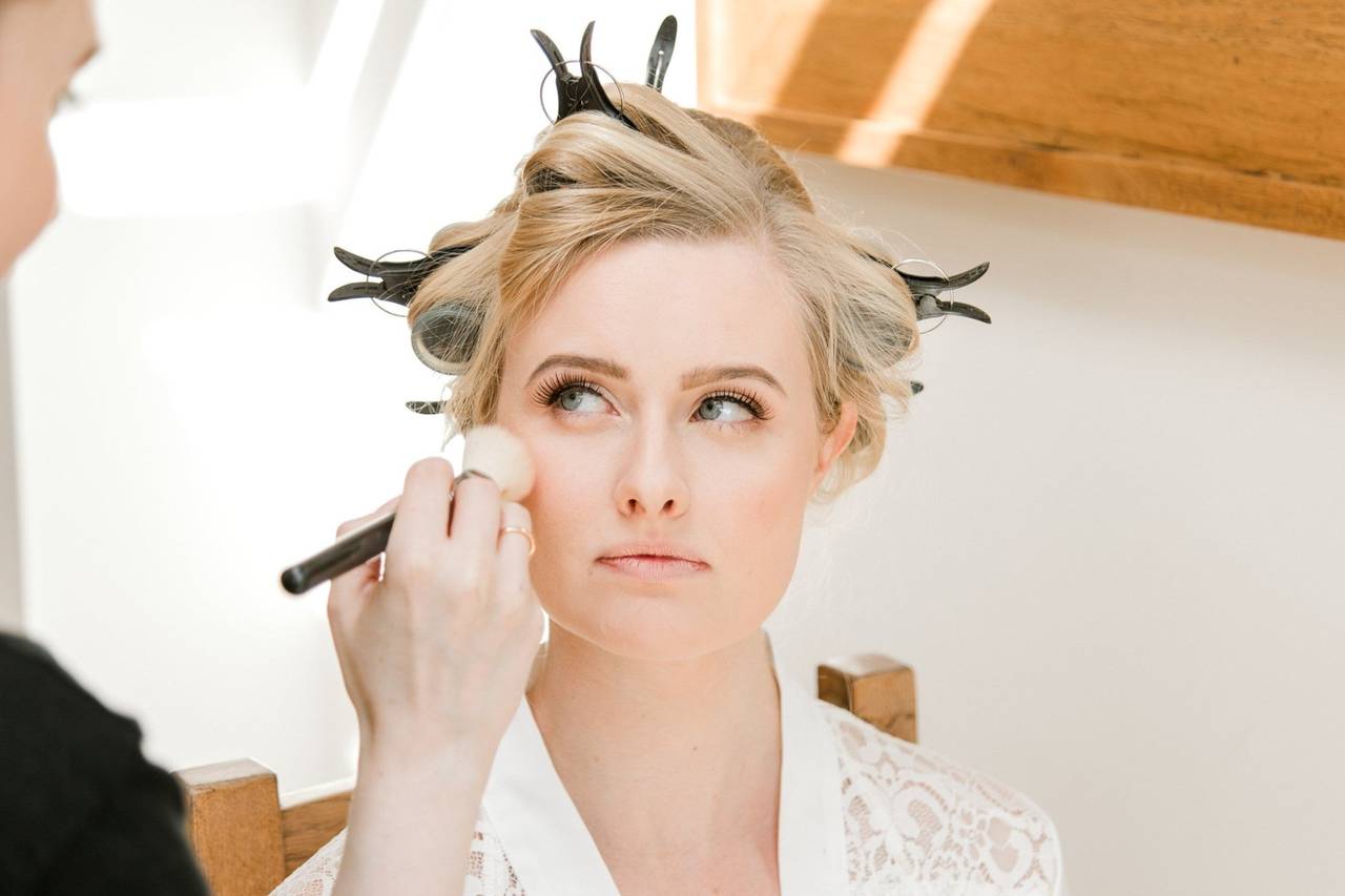 Amy clarke wedding makeup