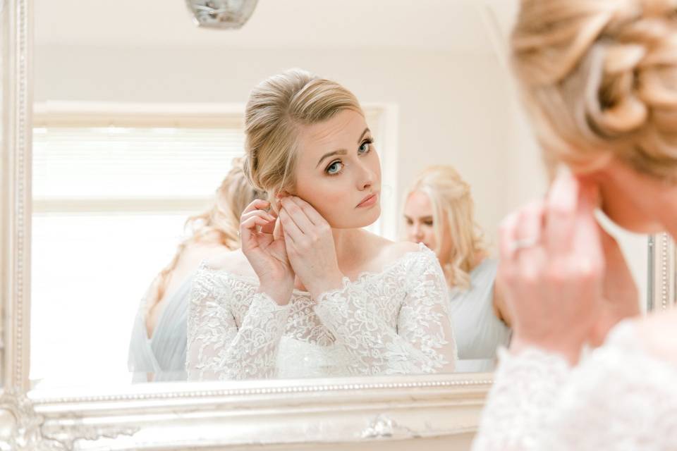 Amy clarke wedding makeup