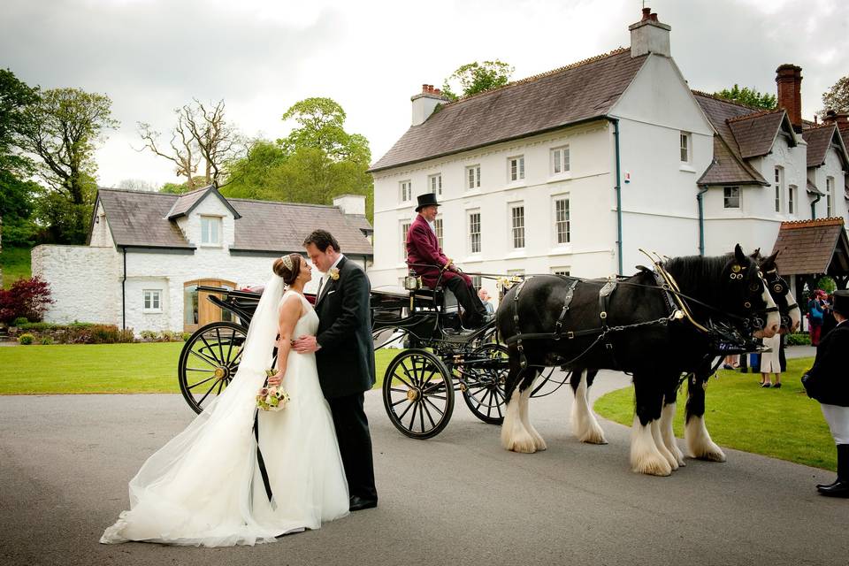 Bride and groom