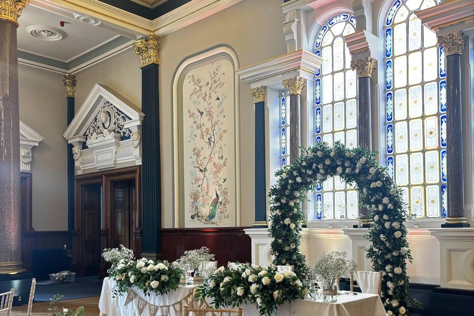 Parrs Bank Hotel Top Table