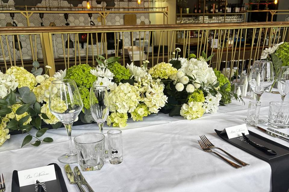 DIY Bride Venue Dressing