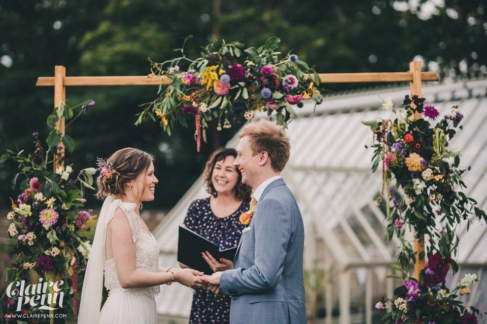 Garden ceremony