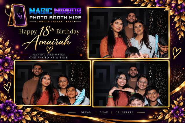 18th Birthday Magic Mirror