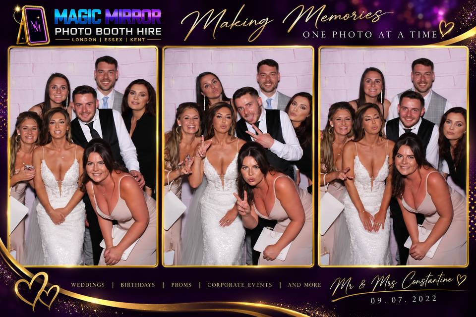 Magic Mirror Photo Booth Hire