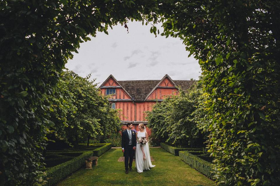 View to the quince trees