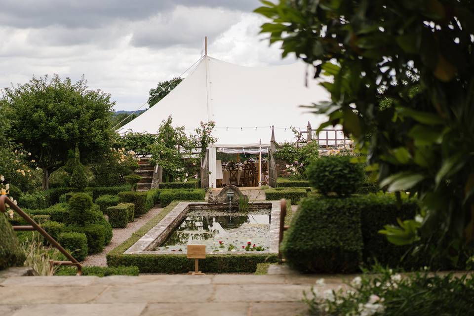 Marquee wedding