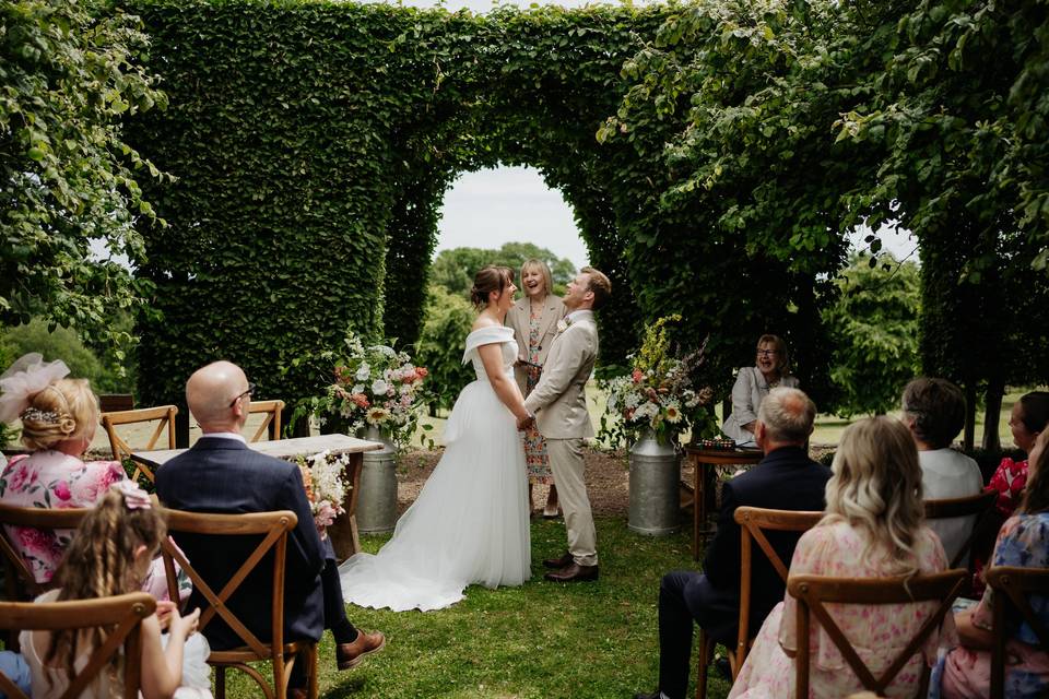 Quince ceremony lawn