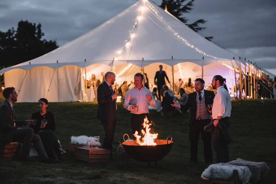 Marquee wedding