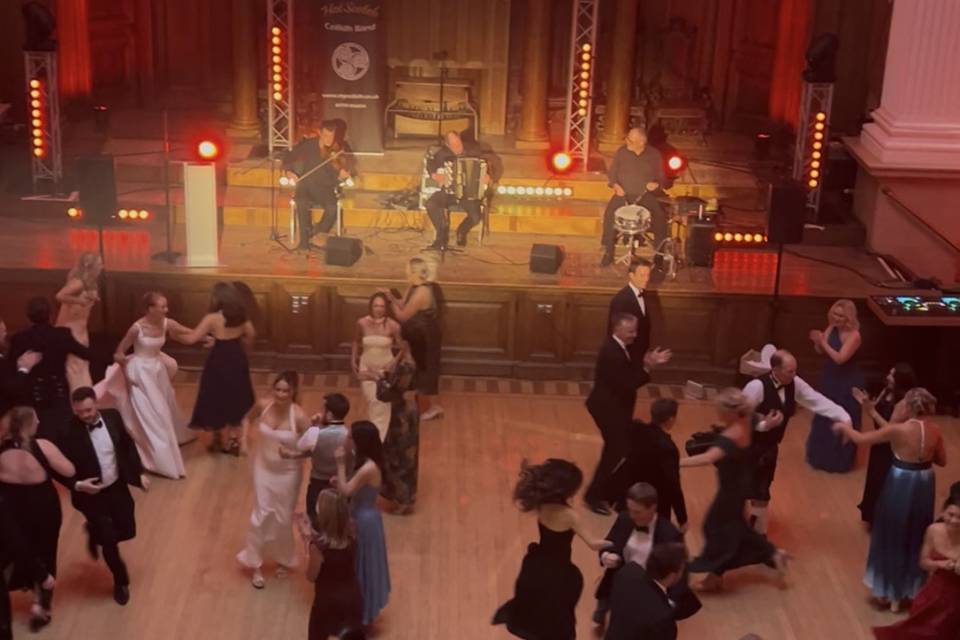 Edinburgh wedding ceilidh band