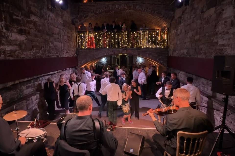 Ceilidh in The Caves, Edinburg