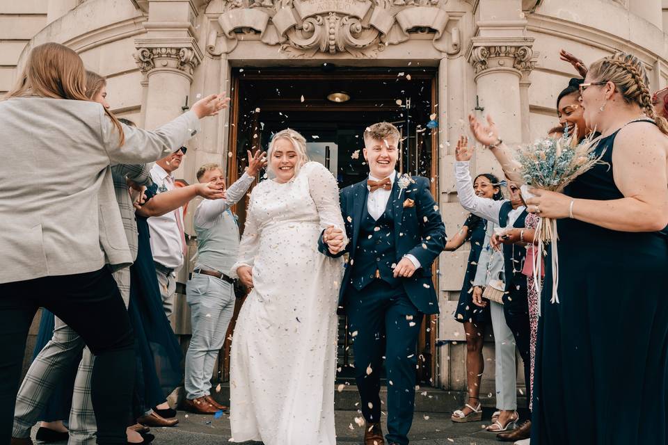 Confetti moment