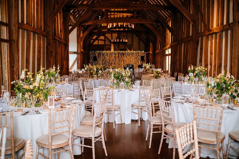 Wedding Breakfast Great Barn