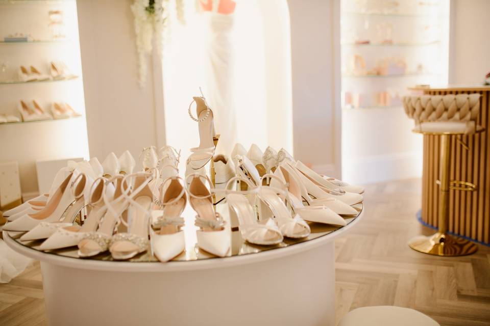 Wedding Shoe selection