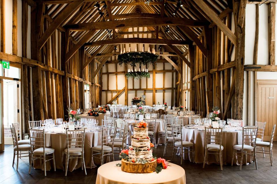 Wedding Breakfast Great Barn