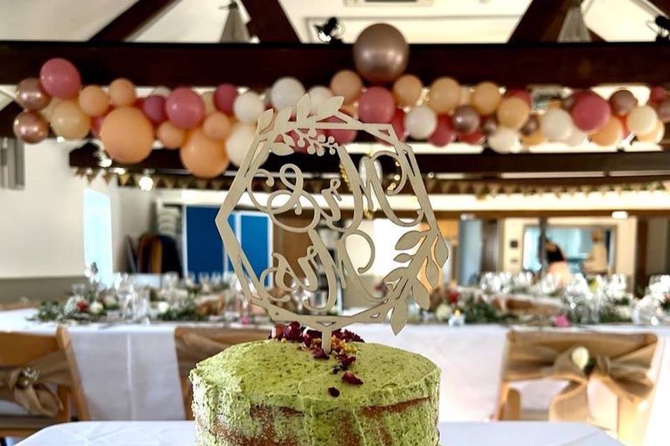 Green cake