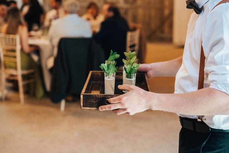 Mini mojitos