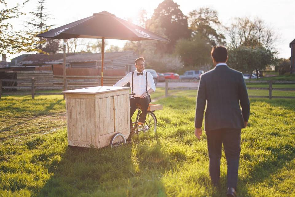 Our beverage bike