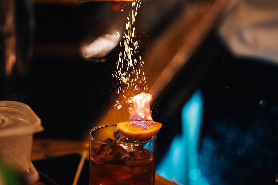 Smokin' cocktails