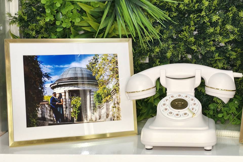 Optional display photo frame