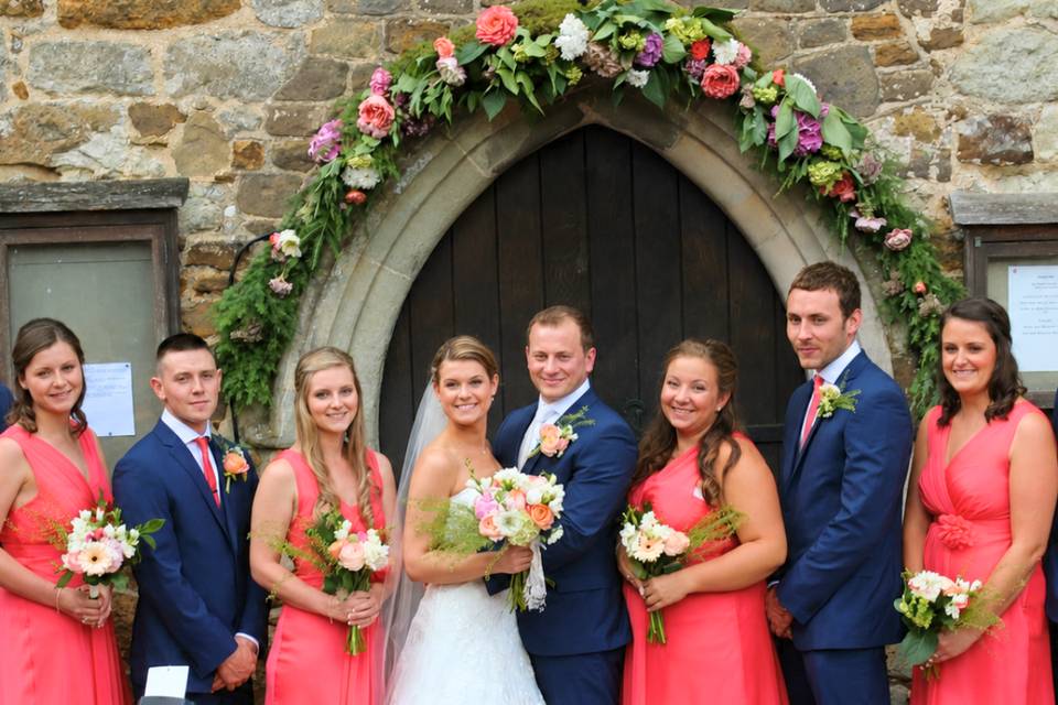 Bouquets, Buttonholes, Garland