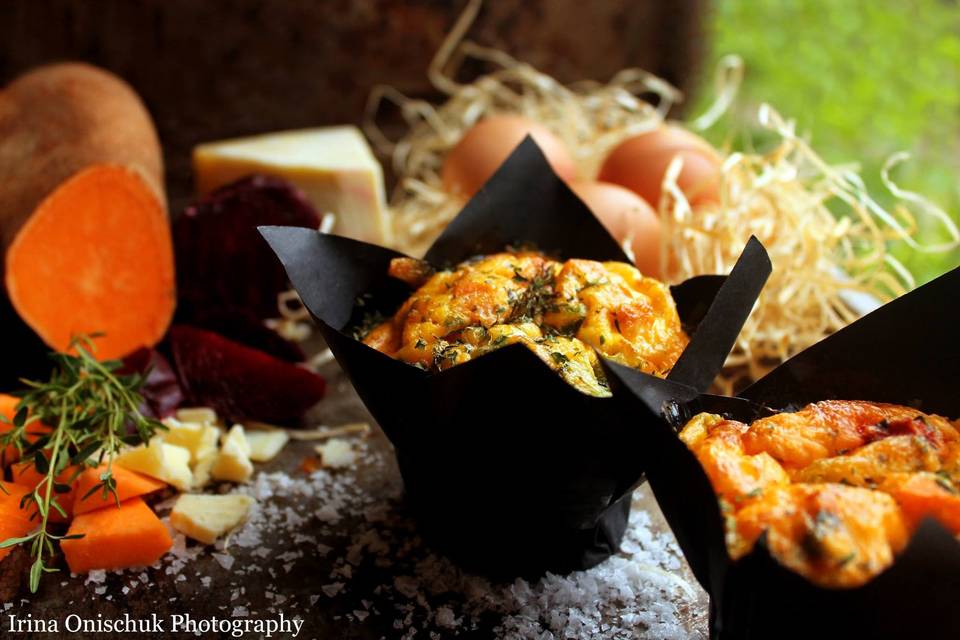 Savoury muffin