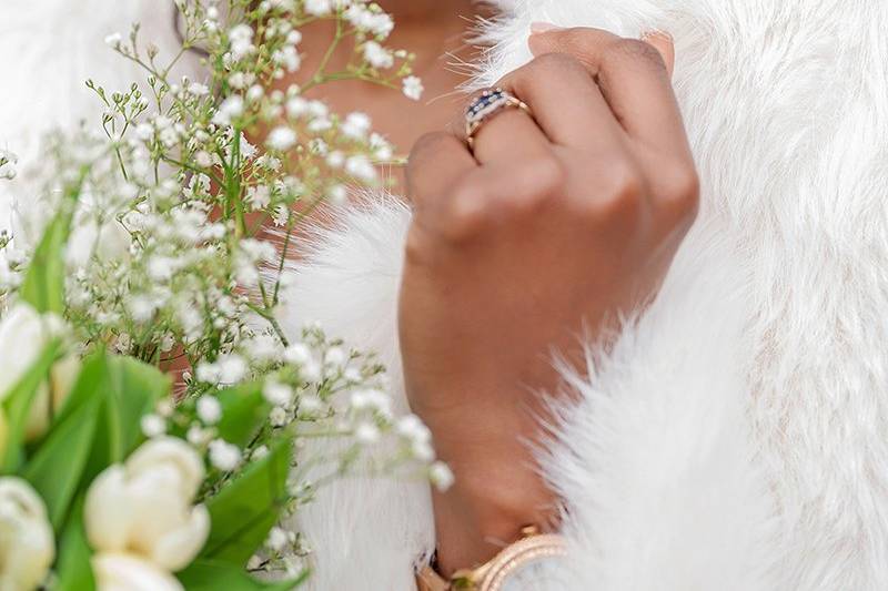 A Bride’s smile