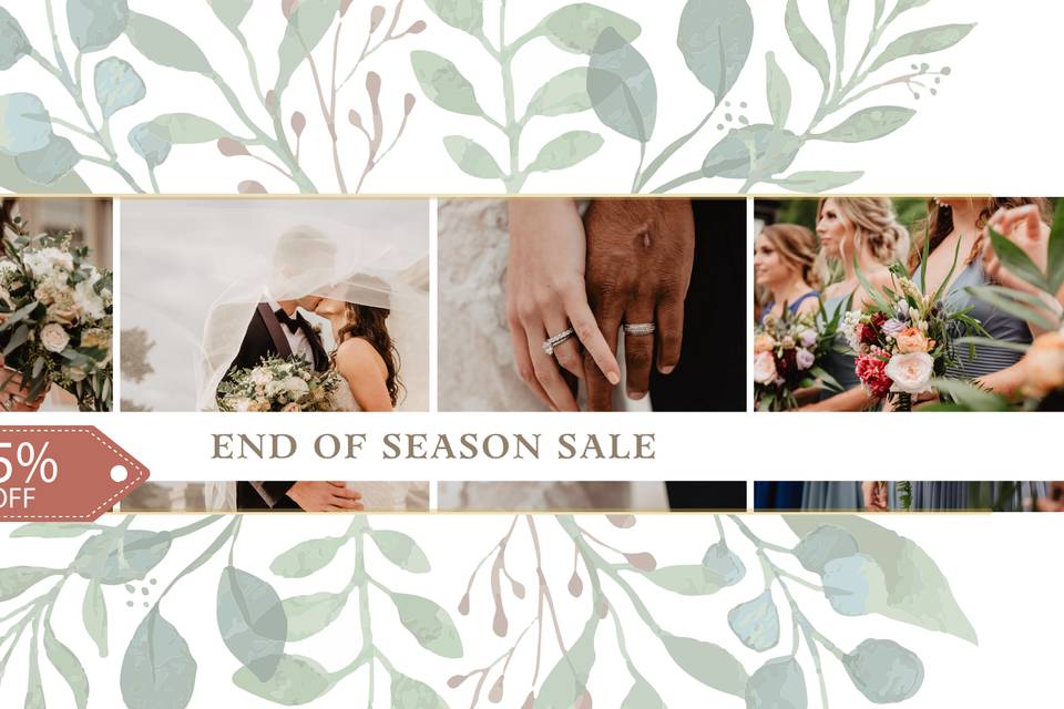 End Of Season Sale 25% Off