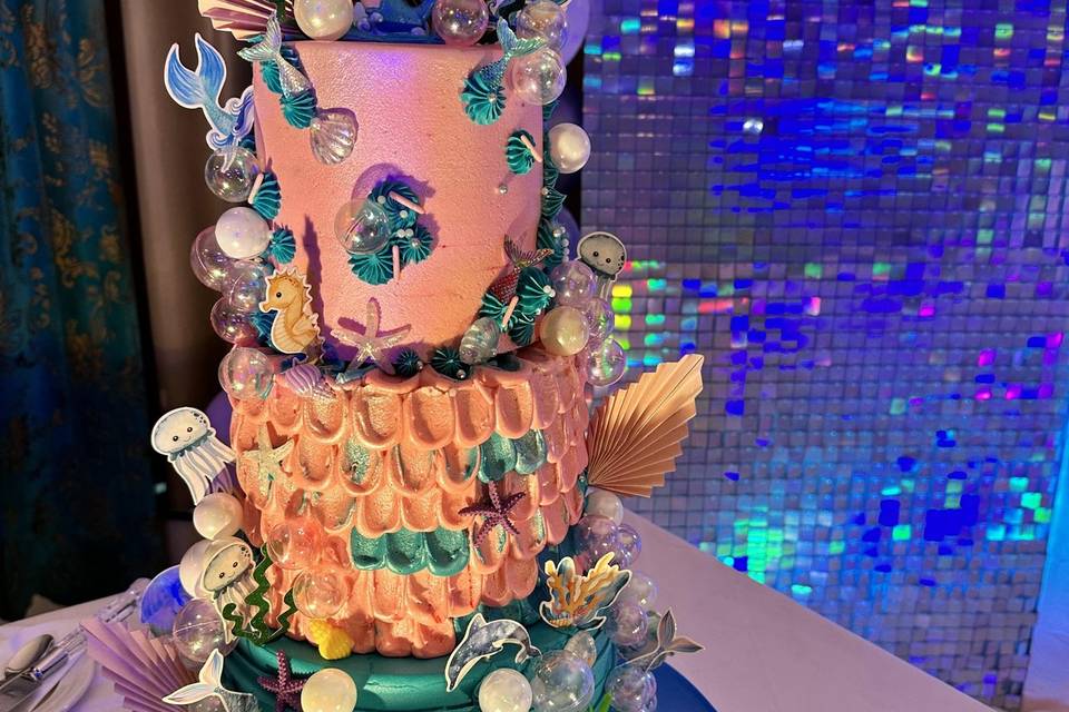 Mermaid cake