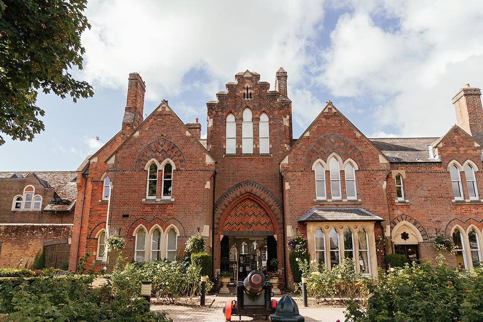 Front of building