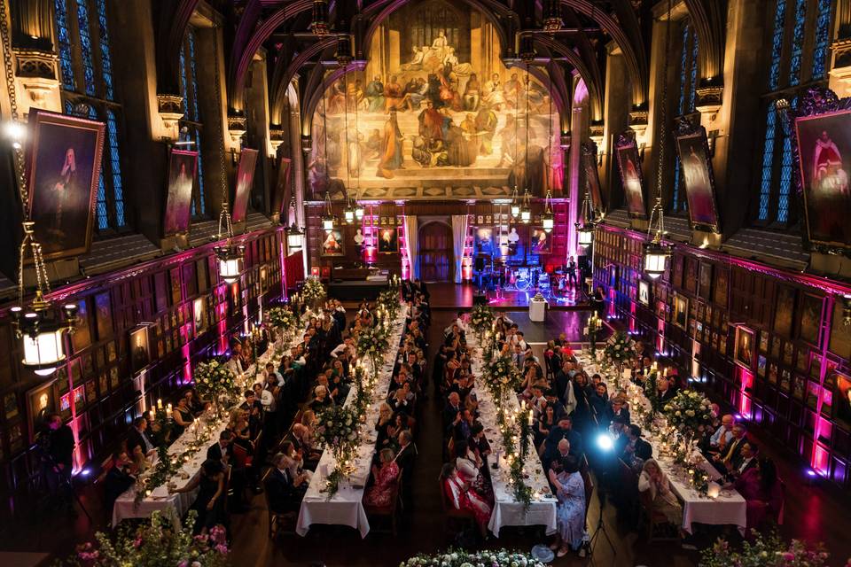 Great Hall with guests