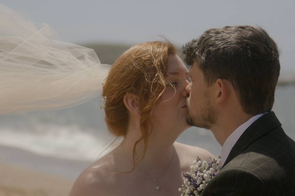 Dress blowing in the wind