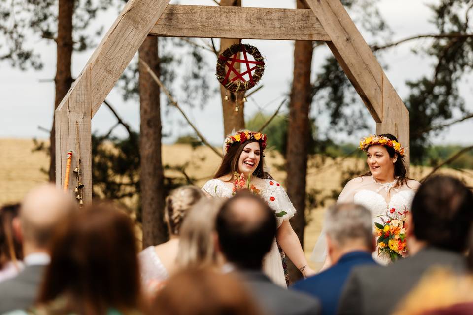 Pagan Ceremony Bridal Barns