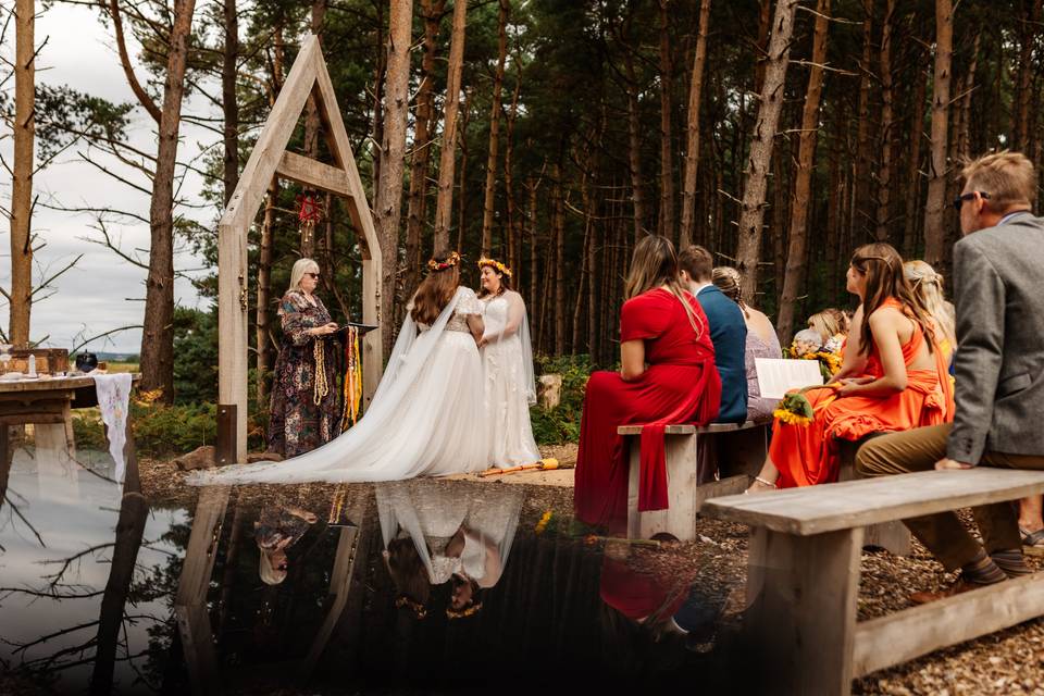 Bridal Barns Pagan Ceremony