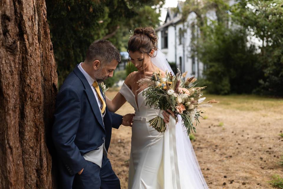 Relaxed Couple shot