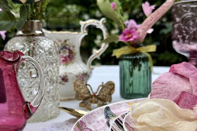 Heart Art Crockery Hire