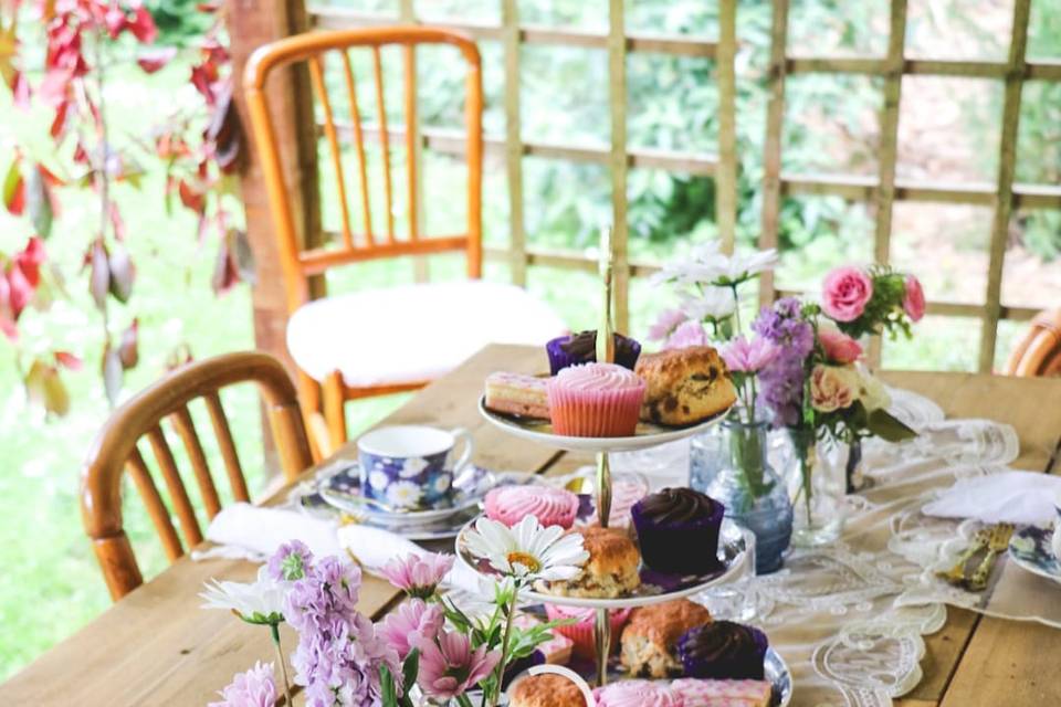 Romantic Garden Tea Party