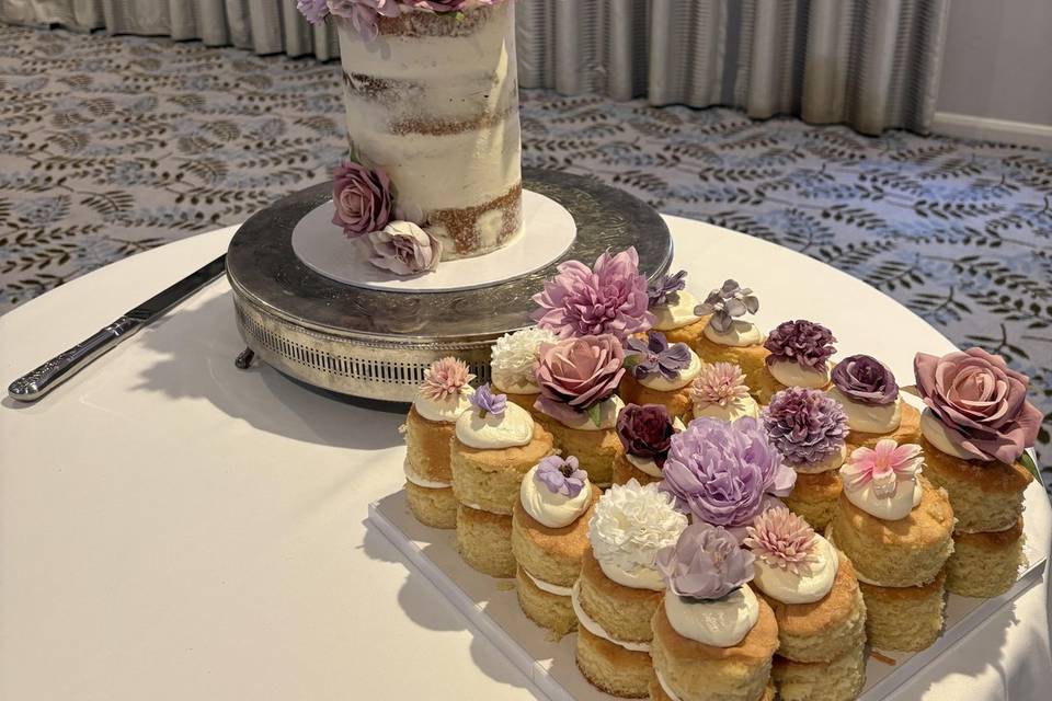 6” tall & mini cakes!
