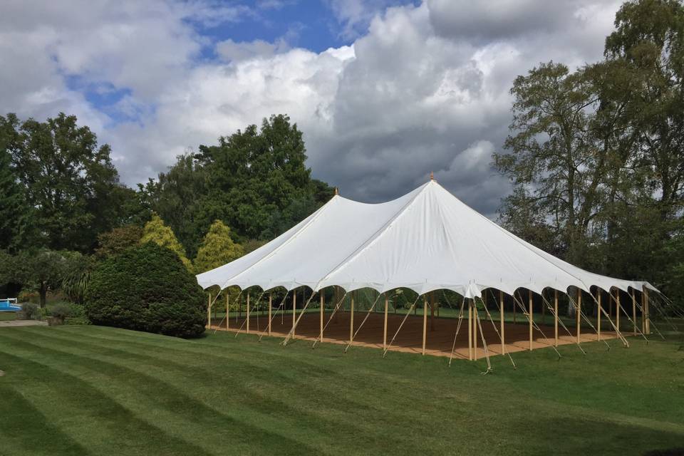 Farmland wedding