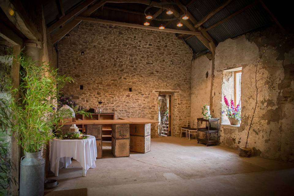 Barn interior